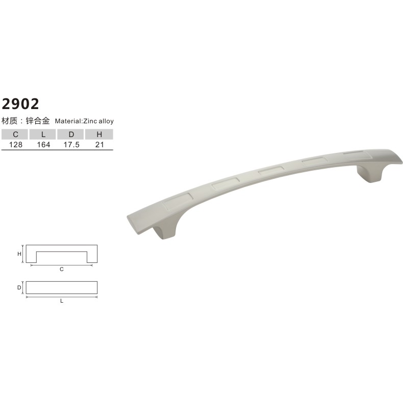 锌合金拉手-双孔-2902